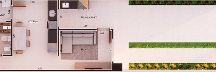 Projeto Casa Térrea, imagem 10 de 10