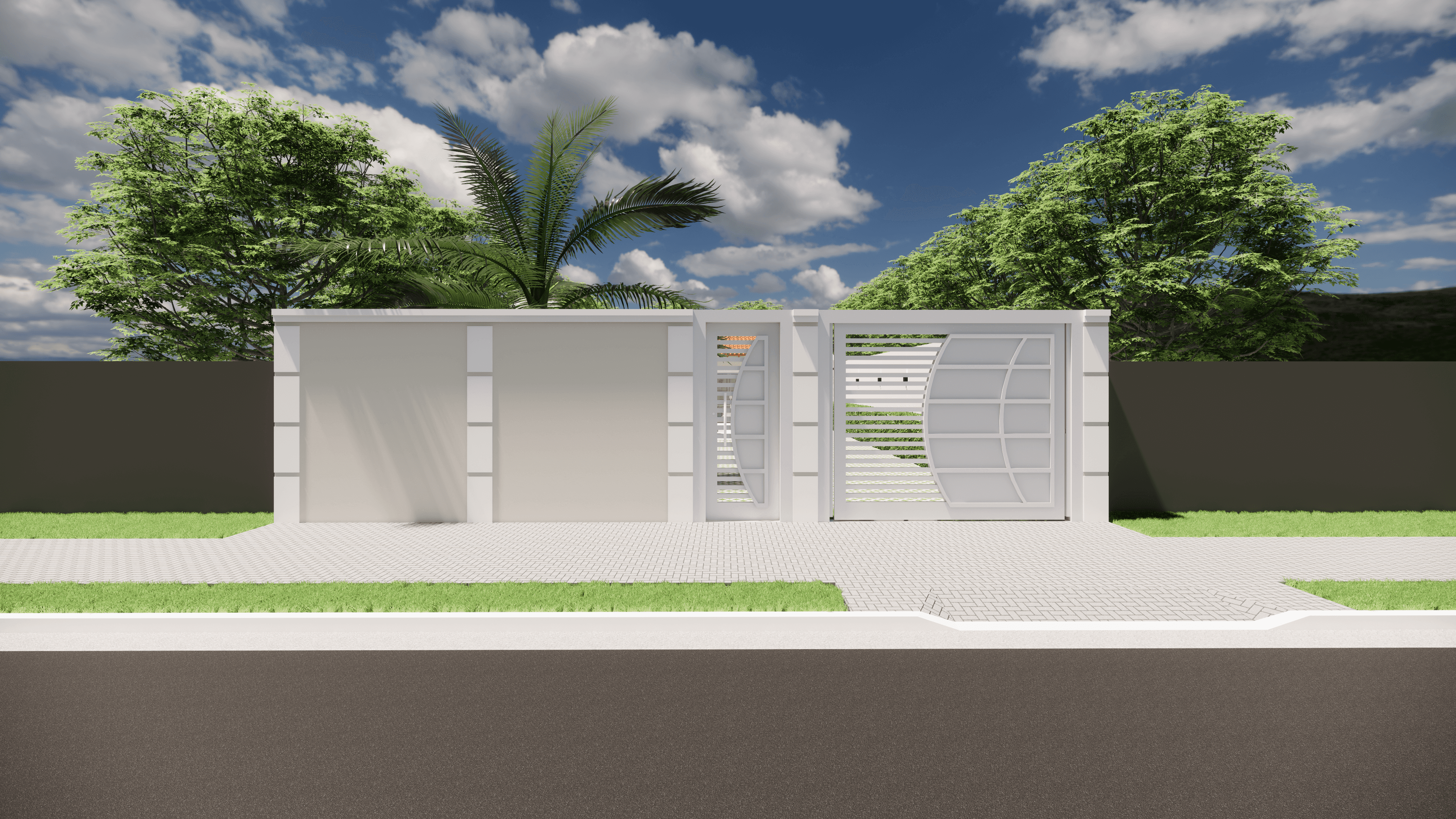 Perspectiva do projeto Ipê, em Coxim