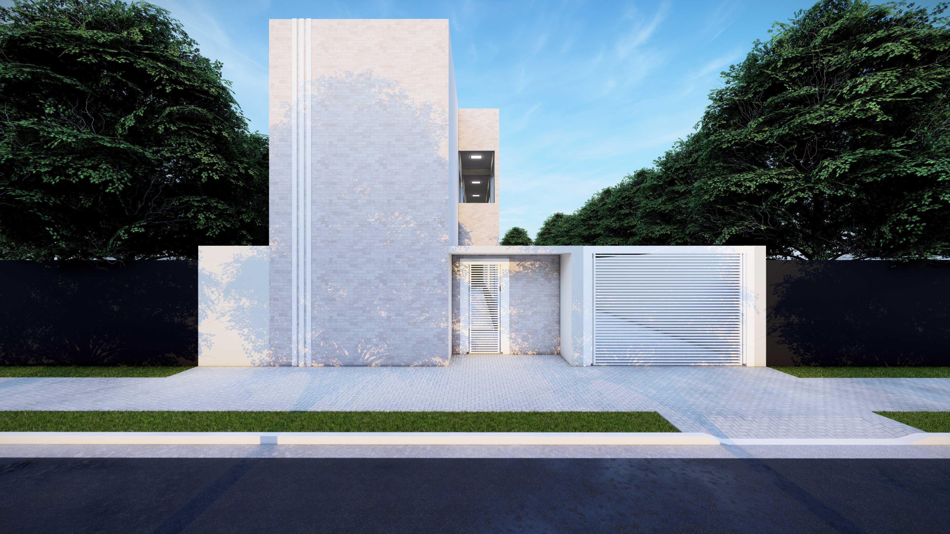 Perspectiva do projeto Safira/Quitinetes, em Campo Grande