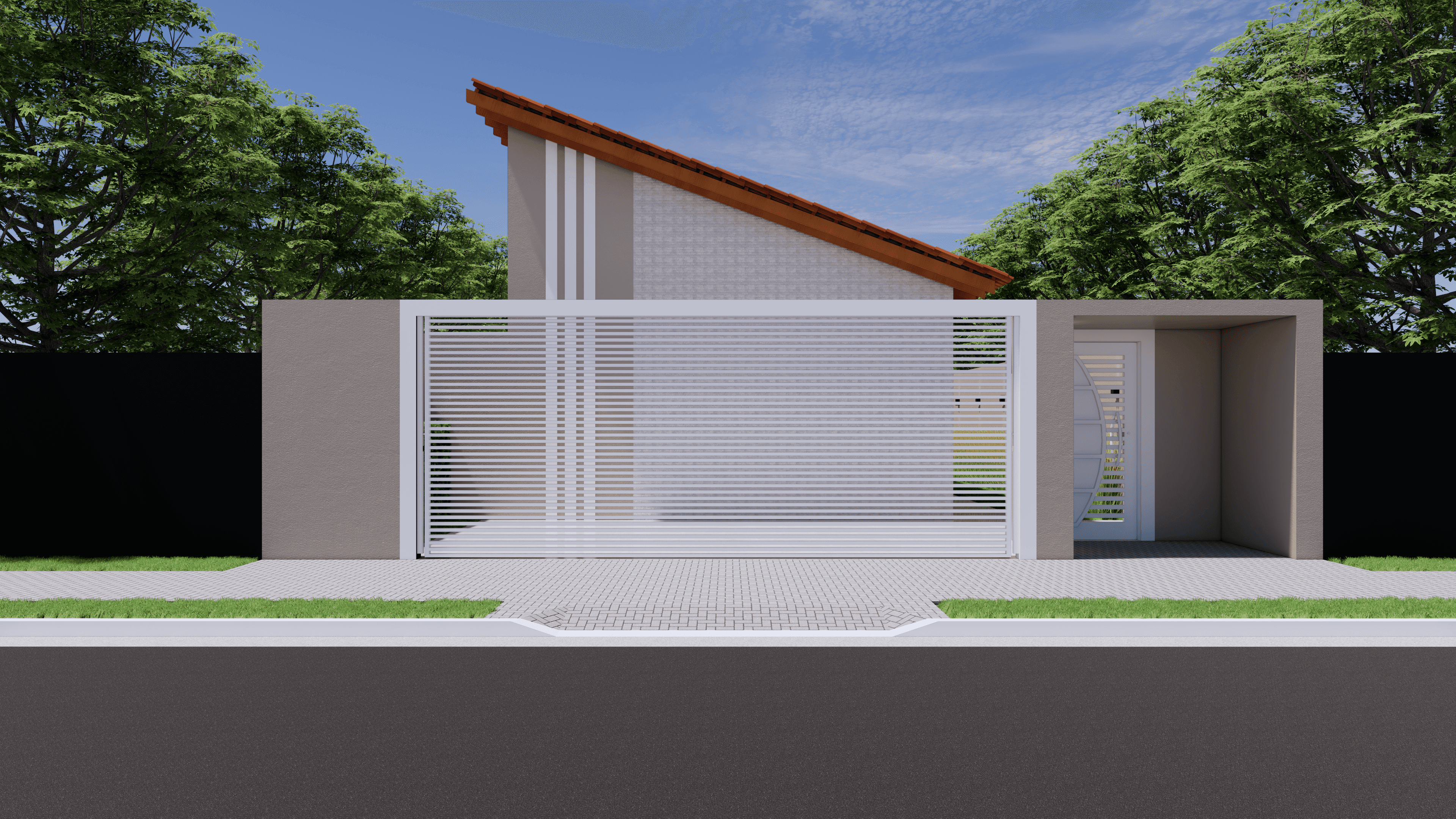 Perspectiva do projeto Cedro, em Coxim
